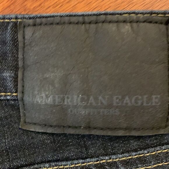 American Eagle Size 31/32 Original Straight extreme flex4 denim jeans - Picture 7 of 11